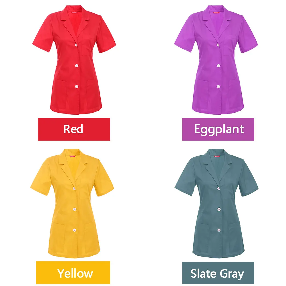 Women's 29 Inch Consultation Short Sleeve Lab Coat