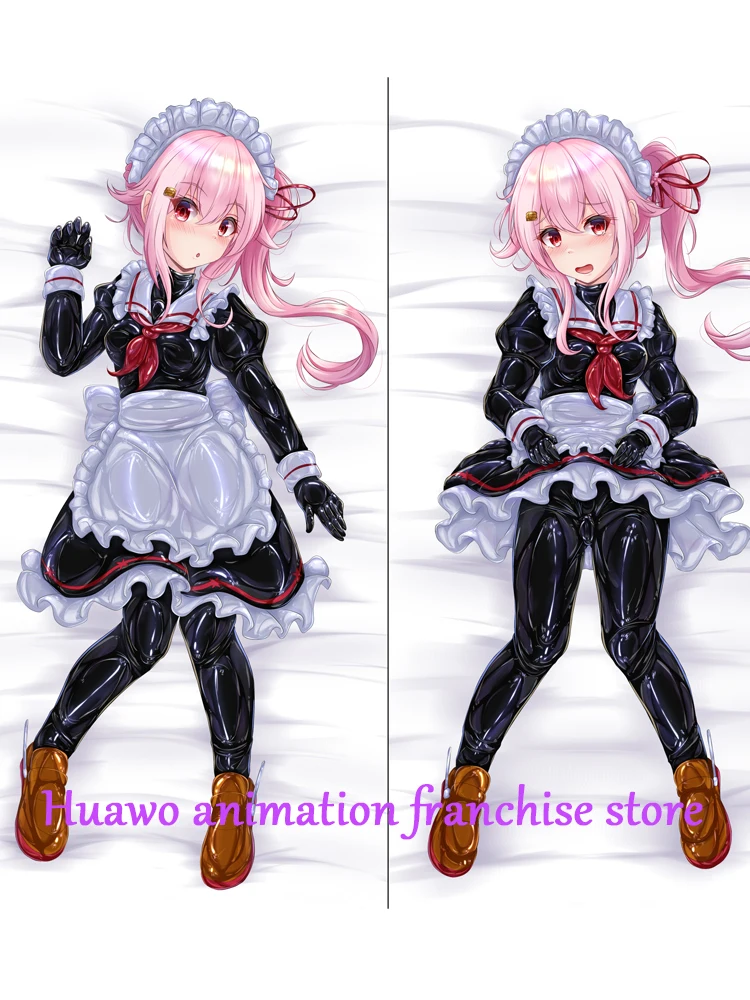

Anime Dakimakura Pillow Harusamaid 2-Side Print Pillowcase Hugging Body Cushion Cover Otaku Waifuristmas Decoration 2023