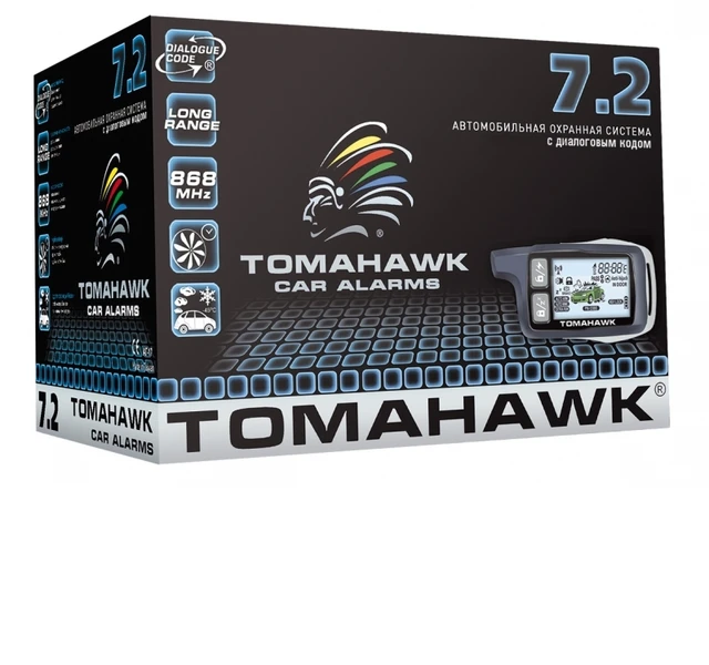 Car Alarm Tomahawk 7.2-Dialog Code, Work At 868 Mhz Frequency.