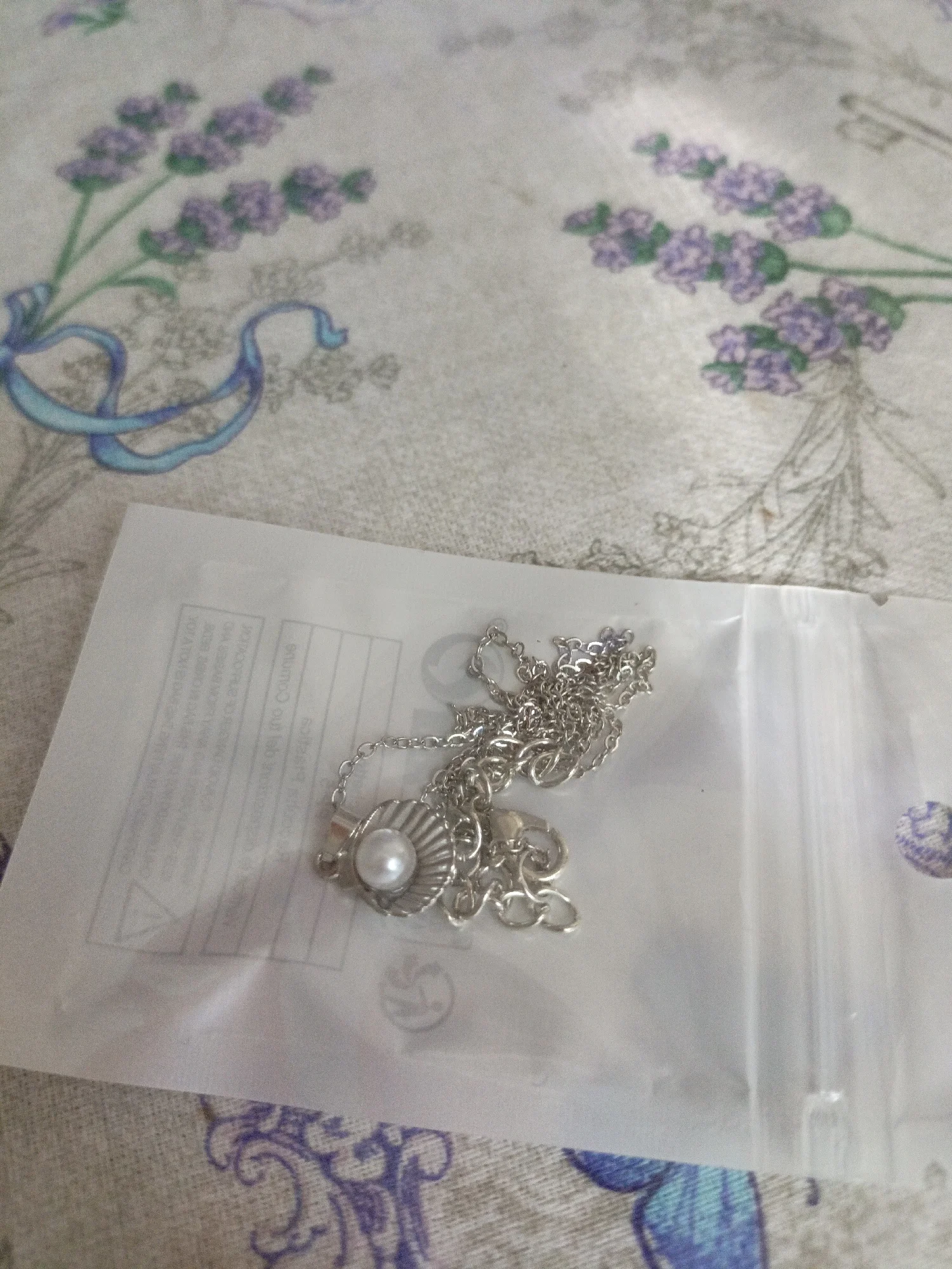 Pearl Necklace, Bracelet and Earrings 4-Piece Jewelry Set