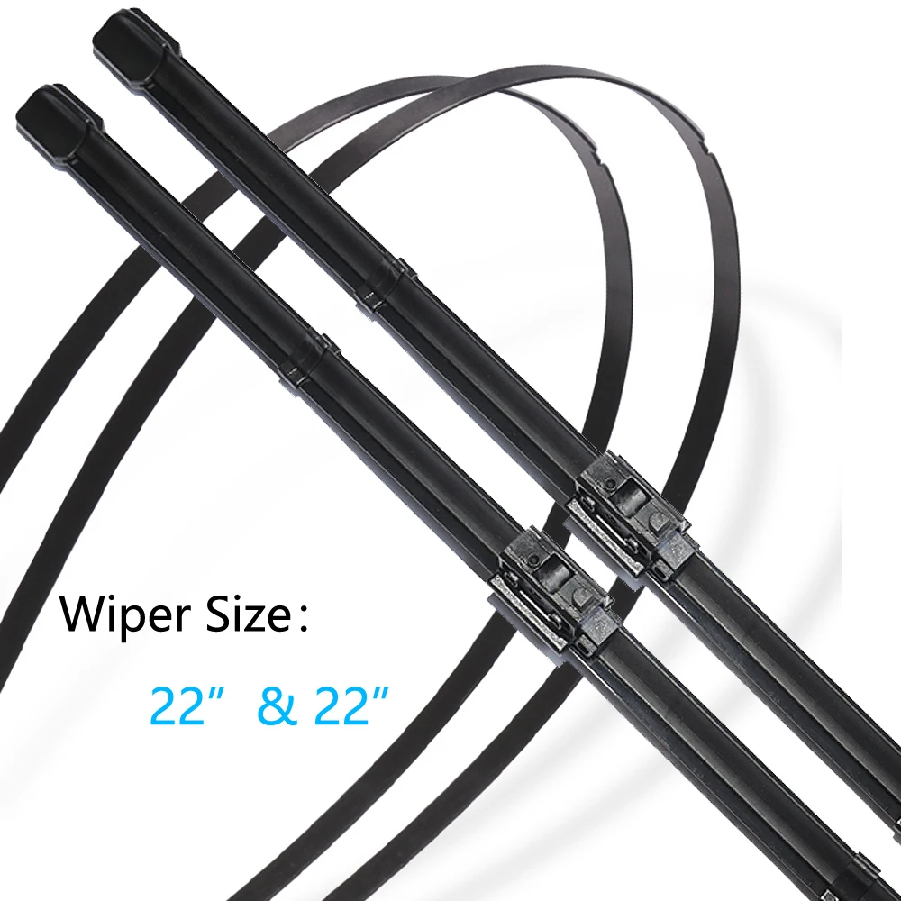 For Mercedes Benz C-class W205 C180 C200 C220 C250 C300 2015 ~2021 Car Front  Windshield Wiper Blades Rubber Accessories Stickers - Windscreen Wipers -  AliExpress