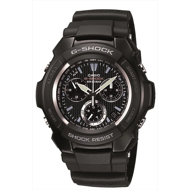 Casio G-1000, G-1500, GW-3500, 26/21 mm, black, polyurethane, hull
