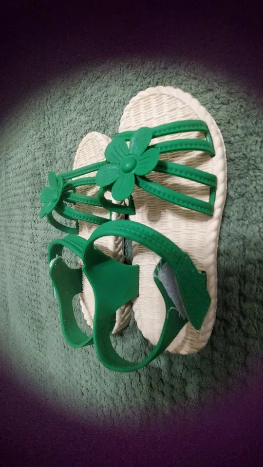 Girls Sandals 2024 Summer Princess Children Sandals Bow Tie Girl Shoes Fashion Casual Non Slip Kids Beach Shoes photo review