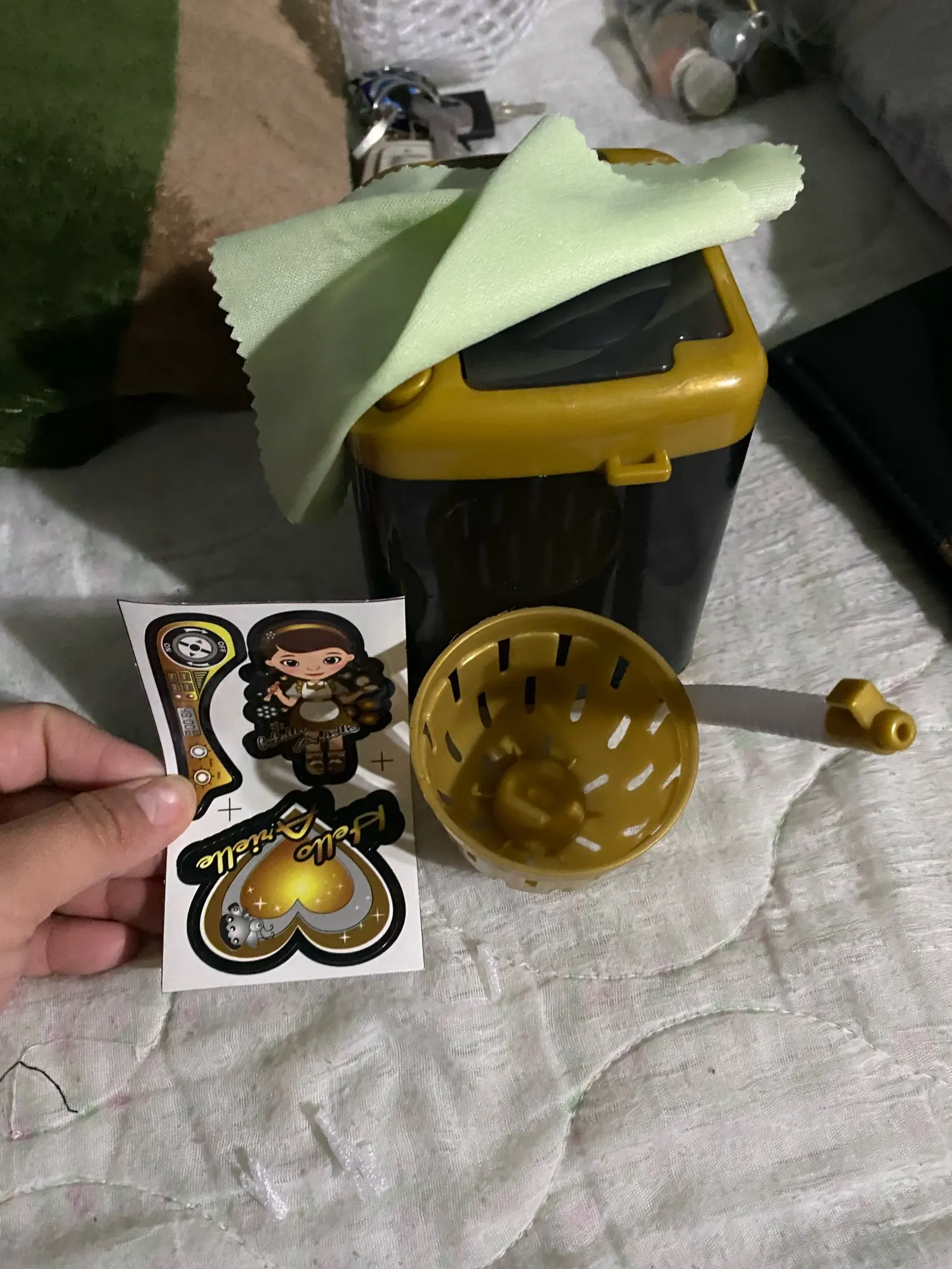 Powder Glow Mini Electric Makeup Brush Washer Mavigadget