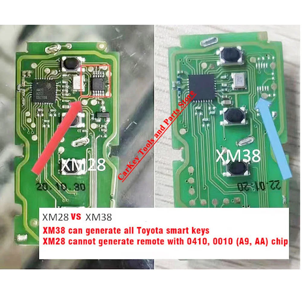 Фото Универсальный смарт-ключ Xhorse XSTO01EN для Toyota XM38, поддержка смарт-ключей 4D 8A 4A, поддержка «Все в одном» №4