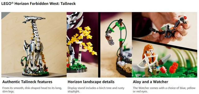 LEGO Horizon Forbidden West: Tallneck 76989 Building Set