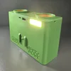 12000mAh 3-in-1 Power Bank, 5 Wind Speeds Waist Fan, Multi-mode Flashlight, DC 5V/2A Mobile Charging, for Outdoor Trips, Camping 5