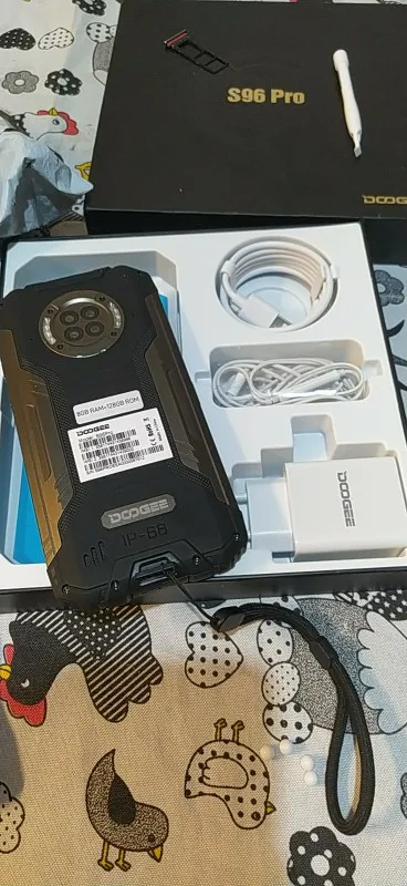 DOOGEE S96 Pro mobile phone Smartphone 48MP Round Quad Camera 20MP Infrared Night Vision Helio G90 Octa Core 8GB+128GB 6350mAh