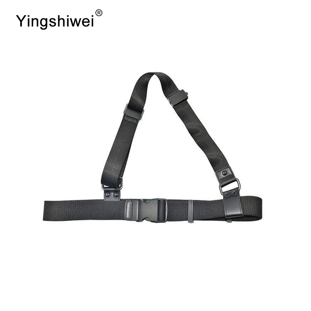 

Yingshiwei YSW-002 Single Nylon Safety Work Vest Field Recorder Strap Law Enforcement BodyCam Mount Shoulder Strap Accessories