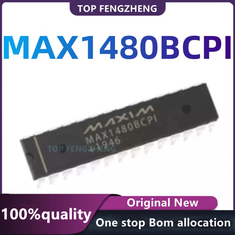 100%New Original MAX1480BCPI MAX1480 ACPI Direct Insert DIP28 Isolated ...