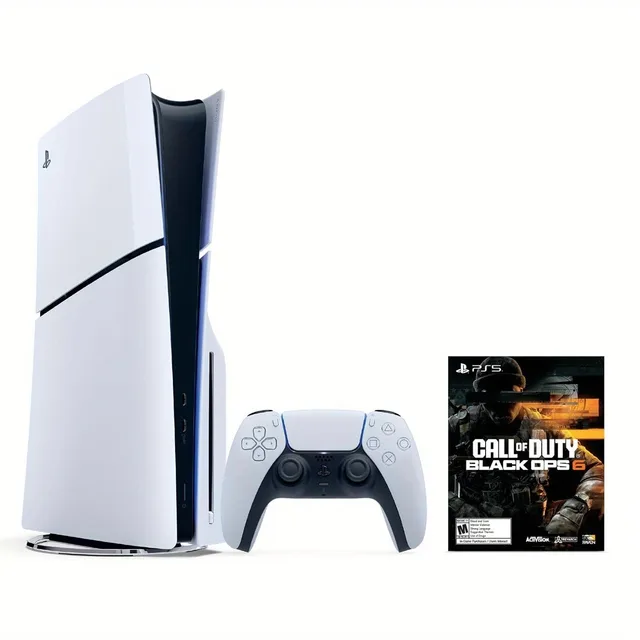 Alternative view of PS5 Slim Call of Duty BO6 Bundle