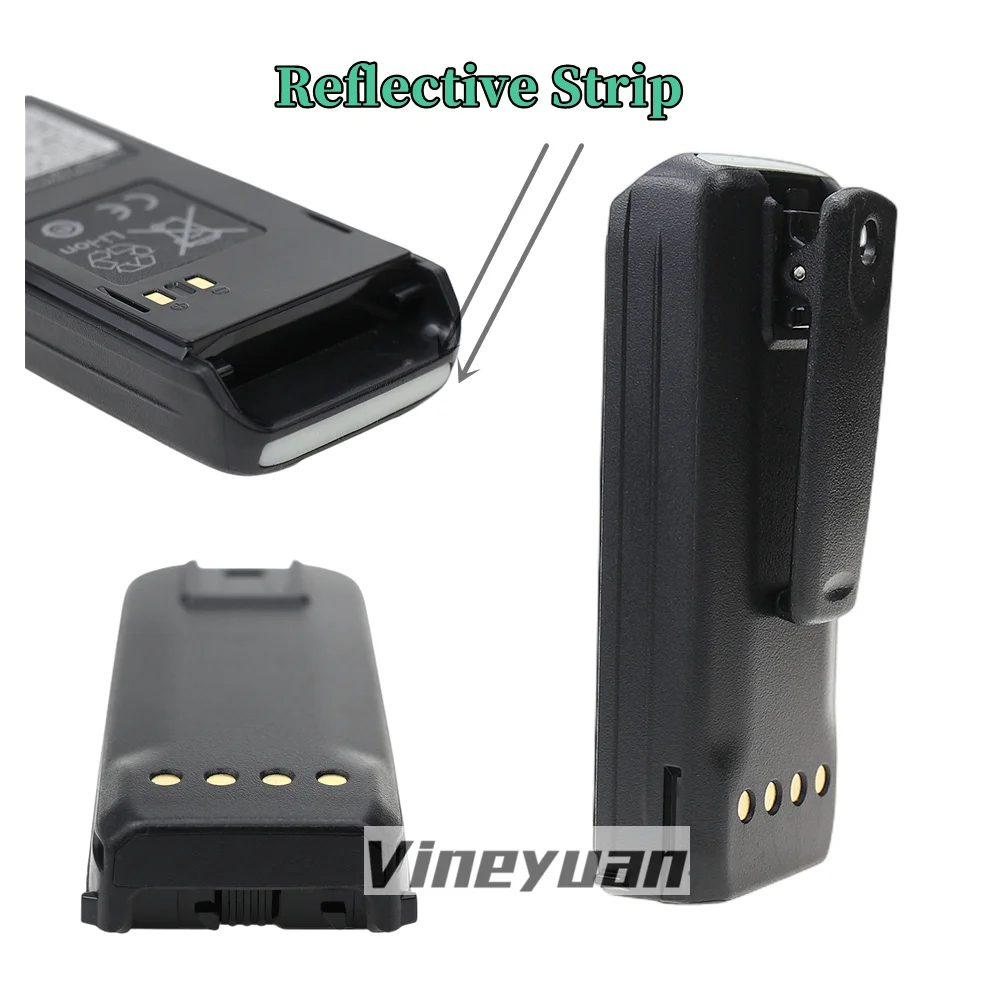 Bateria Recarregável Marinha do Walkie-talkie de 7.4v 1140mah Fnb110li Li-ion para o Horizonte Padrão Hx290 Hx290s com Grampo da Correia - Image 5