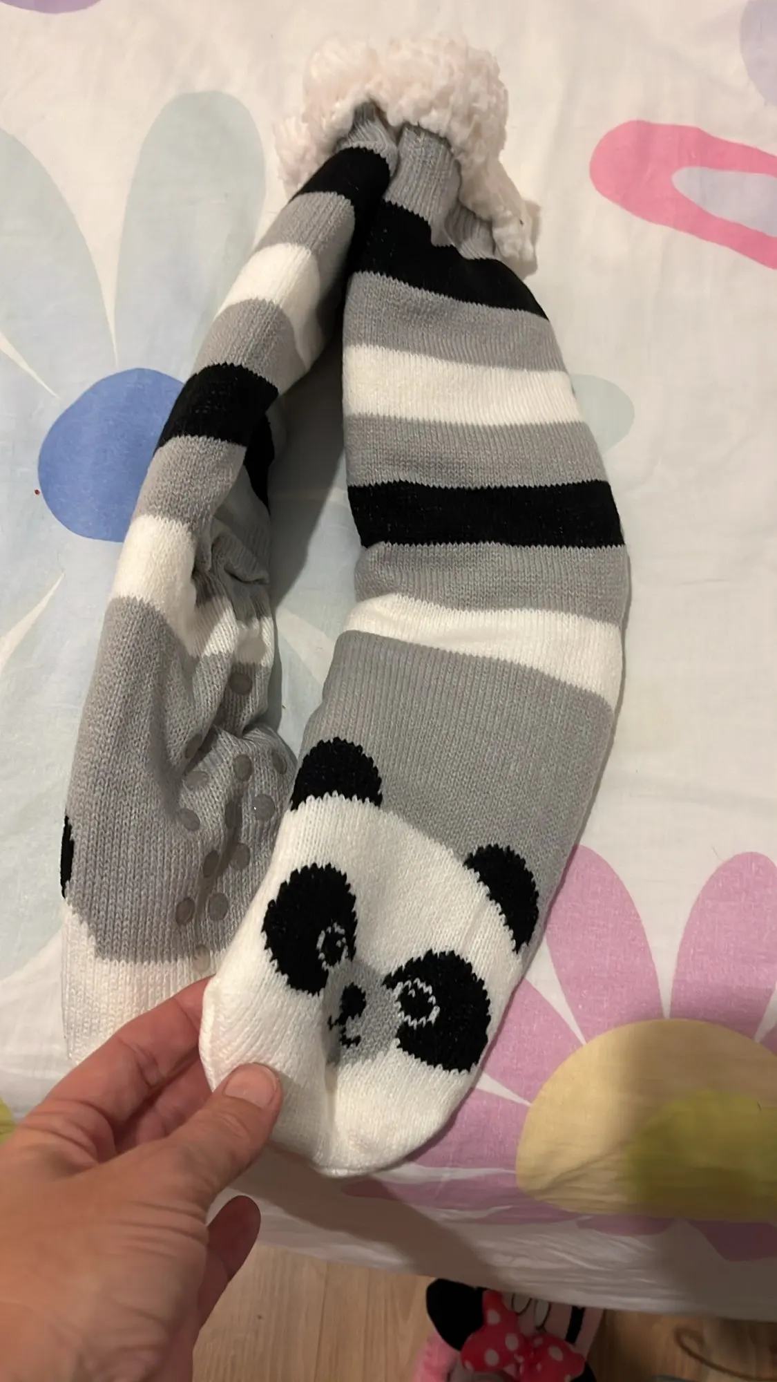 Flauschige Wintersocken mit niedlichen Tiermotiven photo review