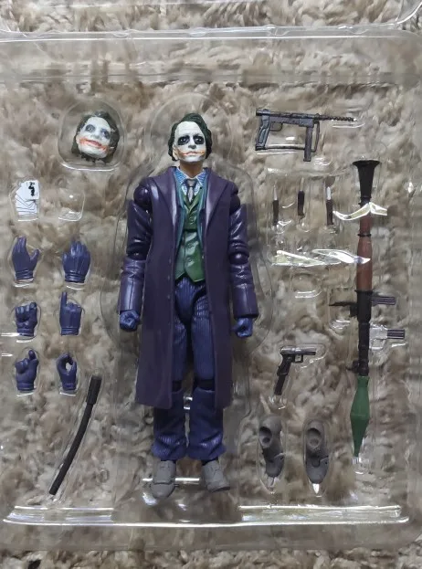 Mafex The Joker Ver.2.0 Action Figure Dark Knight Figurine Movable