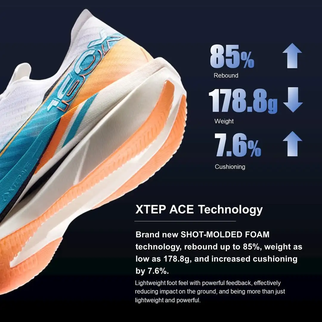 Xtep 160X 6.0 Running Shoes Professional Marathon PB Carbon Plate
