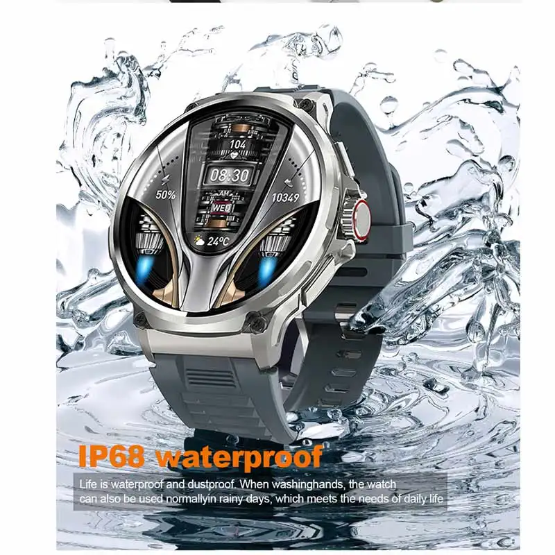 Wyświetlacz HD inteligentny zegarek NORTH EDGE 1.85 710mAh duża bateria nadajnik sportowy Fitness Monitor pracy serca Smartwatch dla IOS Androida