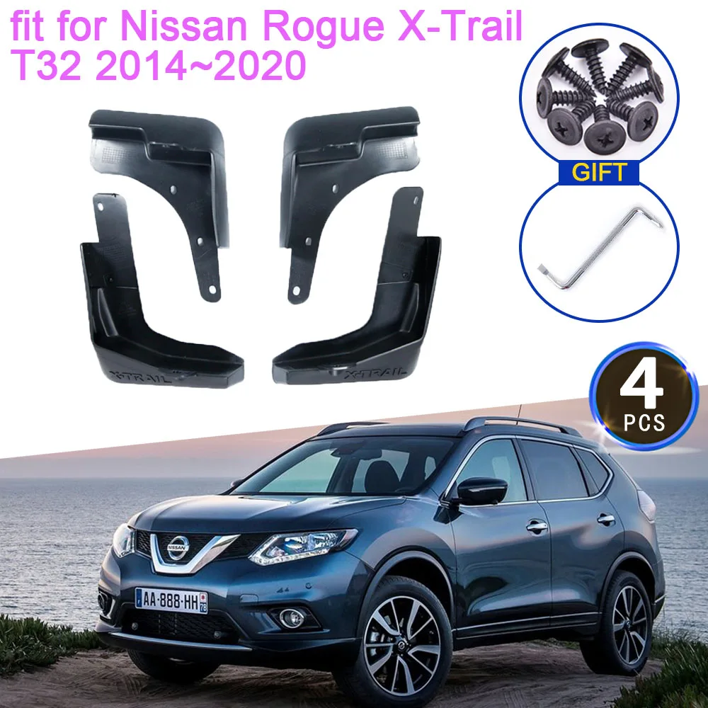 Pour Nissan XTrail T32 X-Trail X Trail 2014 2015 2016 2017 2018 2019 2020  MudFlap Garde-Boue Splash Guard Fender Flare Accessoires - AliExpress