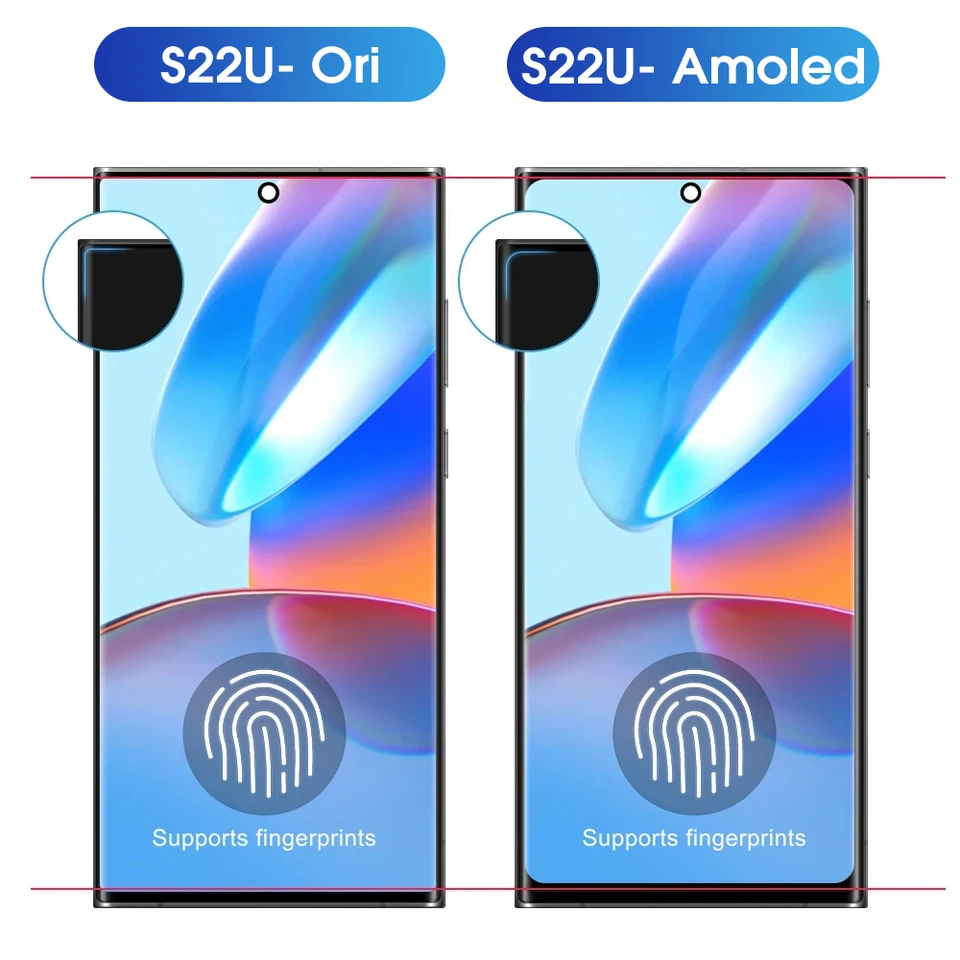 Origineel voor Samsung Galaxy S22 Ultra 5G Screen Vervanging Origineel voor Samsung Galaxy S22 Ultra 5G Screen Vervanging
