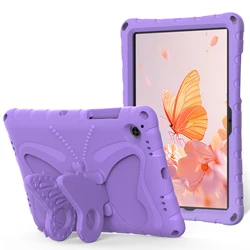 Shockproof Full - Body Kids Tablet Protective Cover with Handle Stand - Samsung Tab A8 10.5 (Lilac)