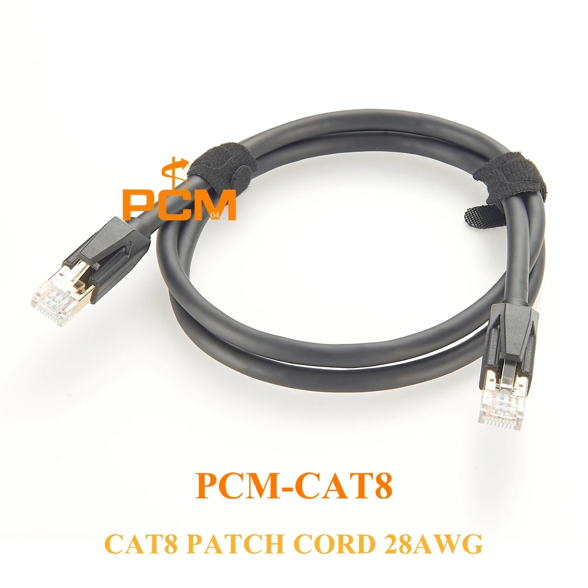 RJ45 CAT8 EtherCon Cable, 8P8C male to male cable with 2000MHz 40G High Speed for Router Modem PC and Gaming