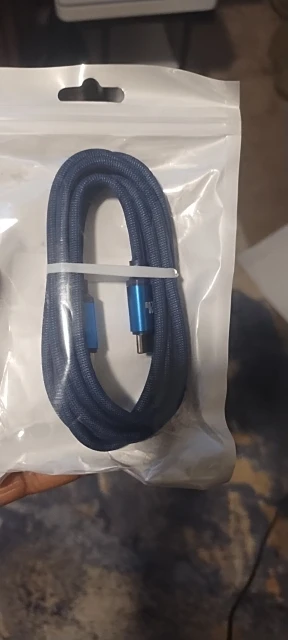 120W USB Type C Cable Type C to Type C Fast Charging Cord USB C Quick Charge Phone Cables For Samsung Xiaomi Huawei Realme photo review