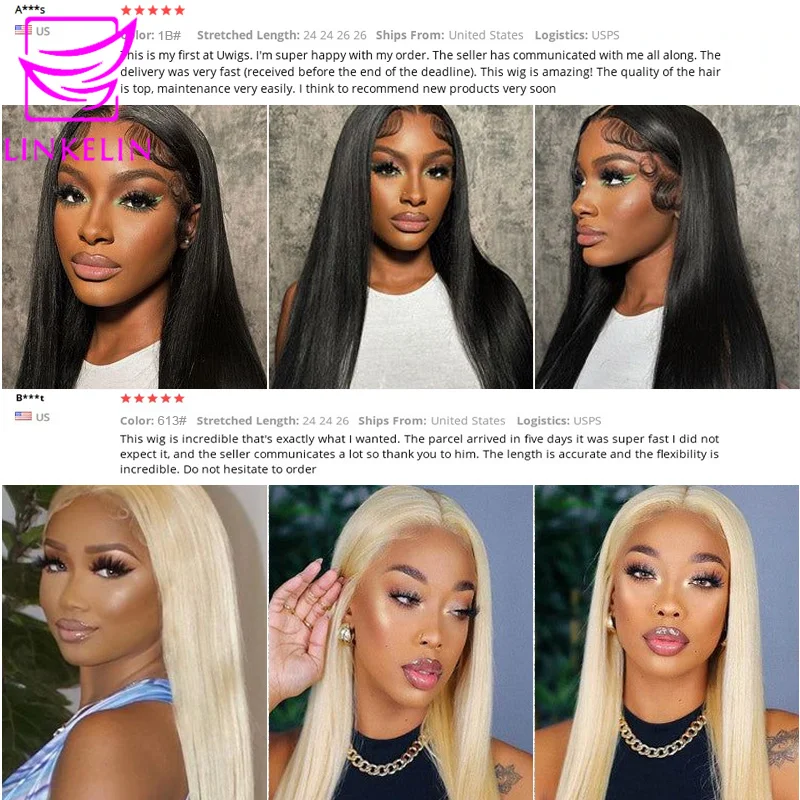 Рисунок 6 - 100% человеческие волосы прямые