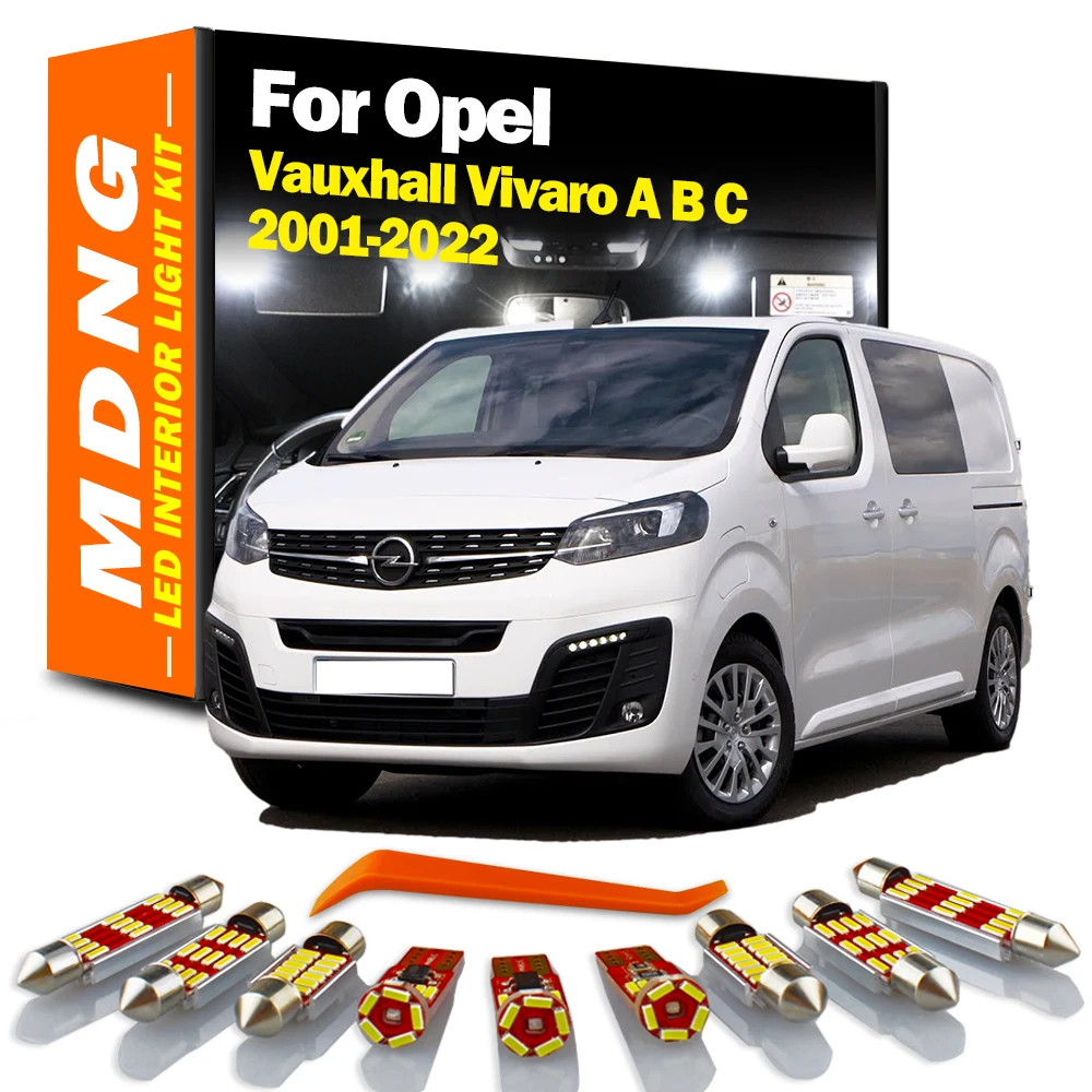 MDNGLEDInteriorDomeMapReadingLightBulbKitForOpelVauxhallVivaroABC.jpg