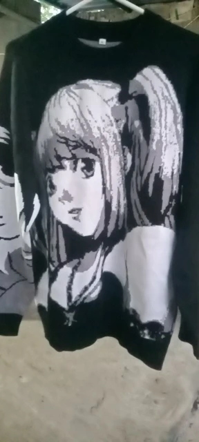 Black Harajuku Sweater - Animecore Aesthetic photo review