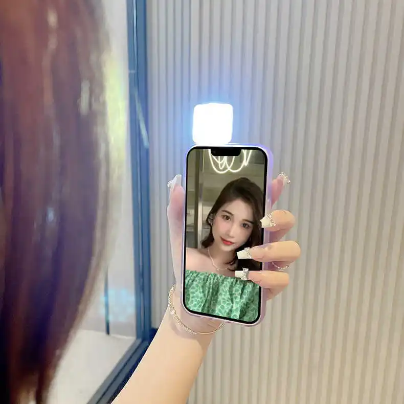 Phone Case LED Light Flashlight Cover for IPhone 11 12 13 14 15 Pro Max phone case led light