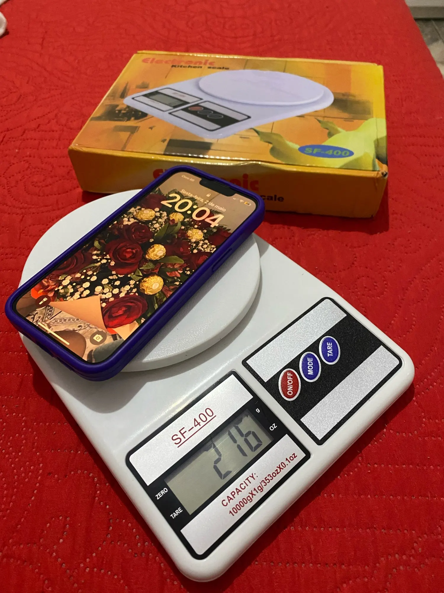Balança Digital De Precisão Cozinha 10kg Nutrição E Dieta photo review