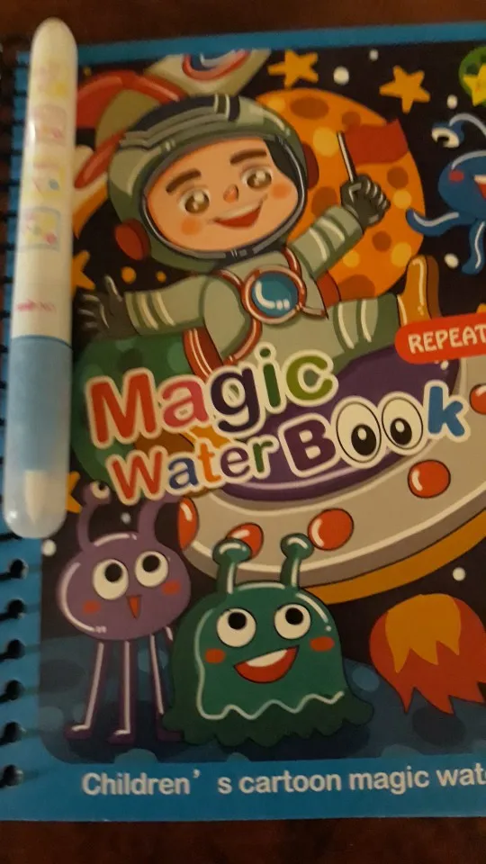 Magical Water Painting Book 🎨 (Set of 4) photo review