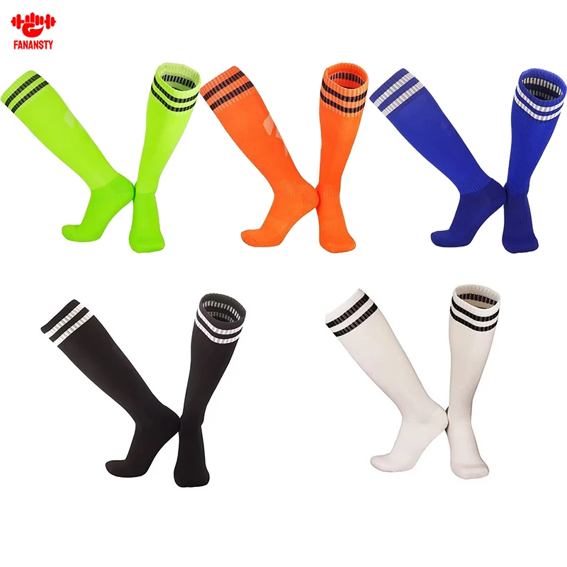 

Носки для футбола, белые, оранжевые, синие, черные новые спортивные носки, мужские носки для футбола, дышащие Хлопковые гольфы для бега