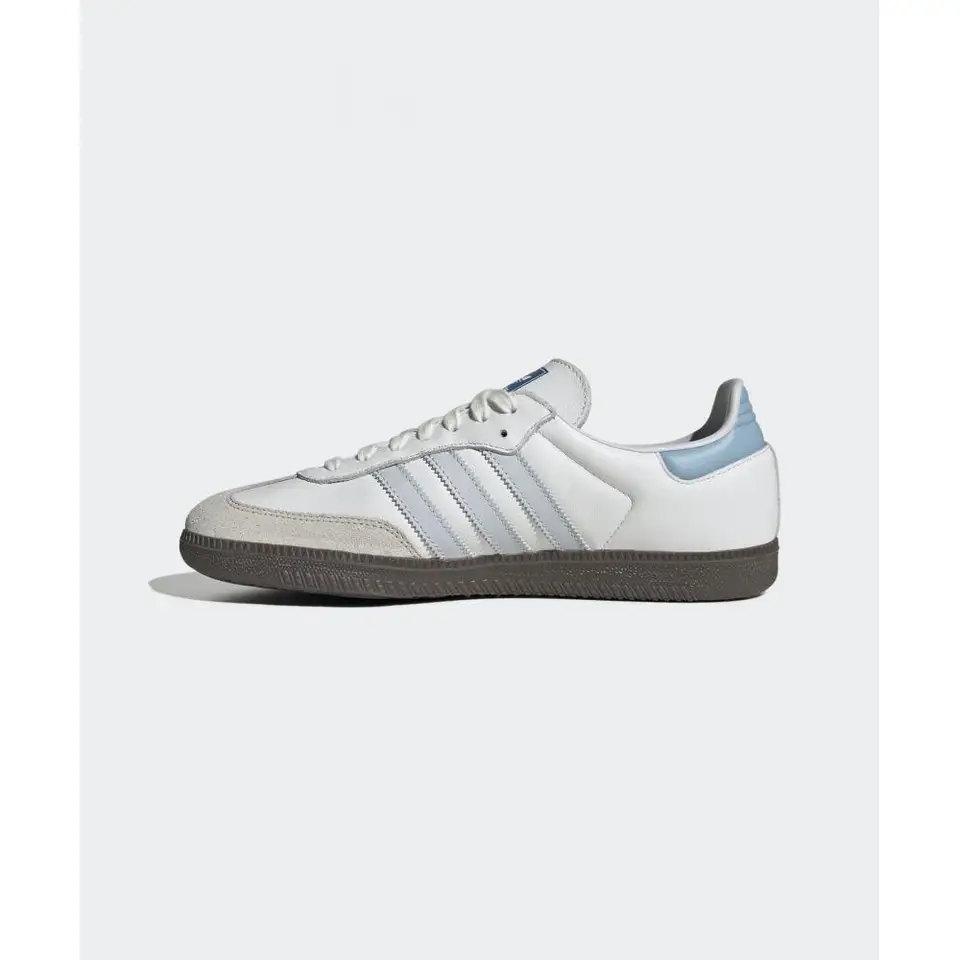 ADIDAS Samba OG White Sky Blue ID2055 - AliExpress