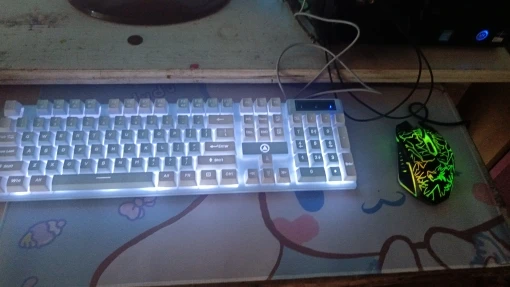 YINDIAO K500 Wired Low Profile Keyboard with Numpad photo review