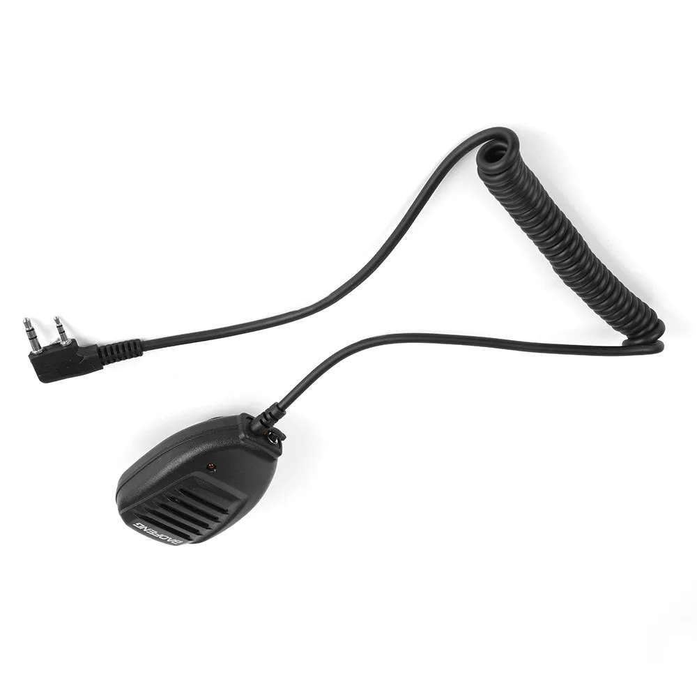 Walkie-talkie handheld microphone handheld speaker microphone PTT with light hand microphone for Baofeng UV-5R two-way radio