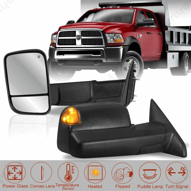 PairExtendableTowingMirrorsforDodgeRAM15002009201825003500