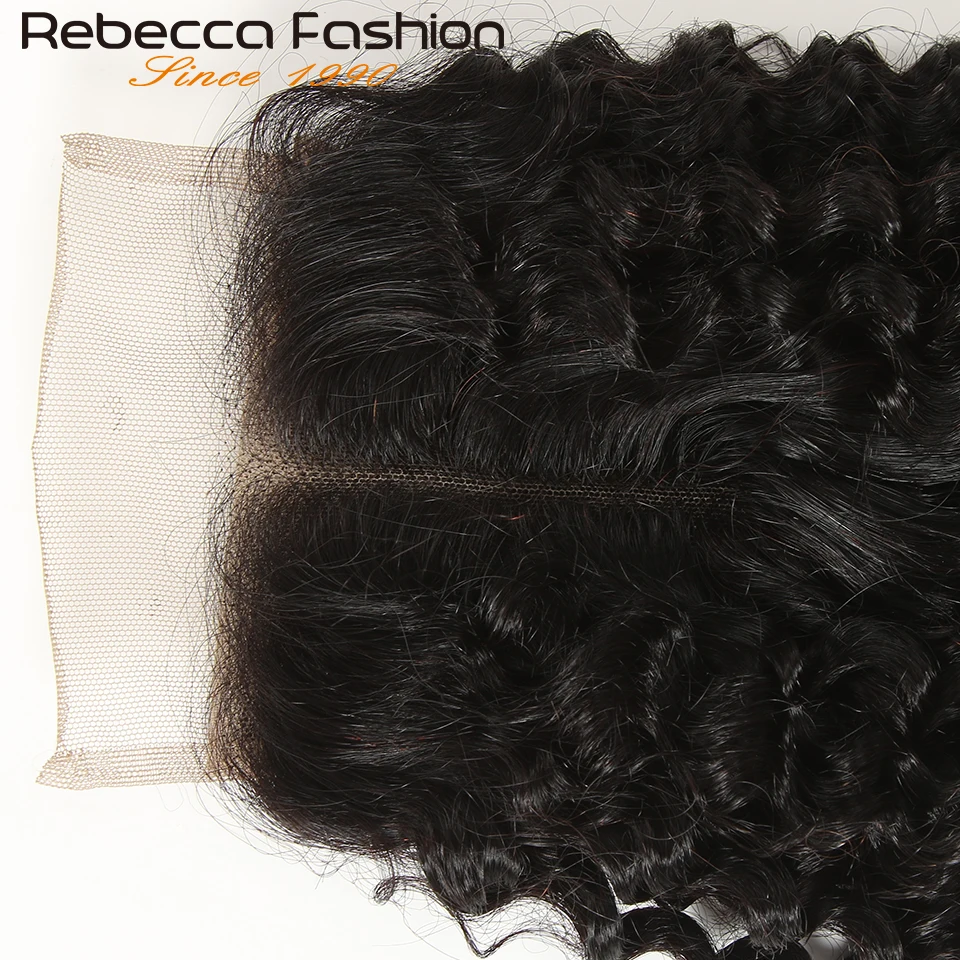 Human Hair Lace Closure 4X4 Deep Curly