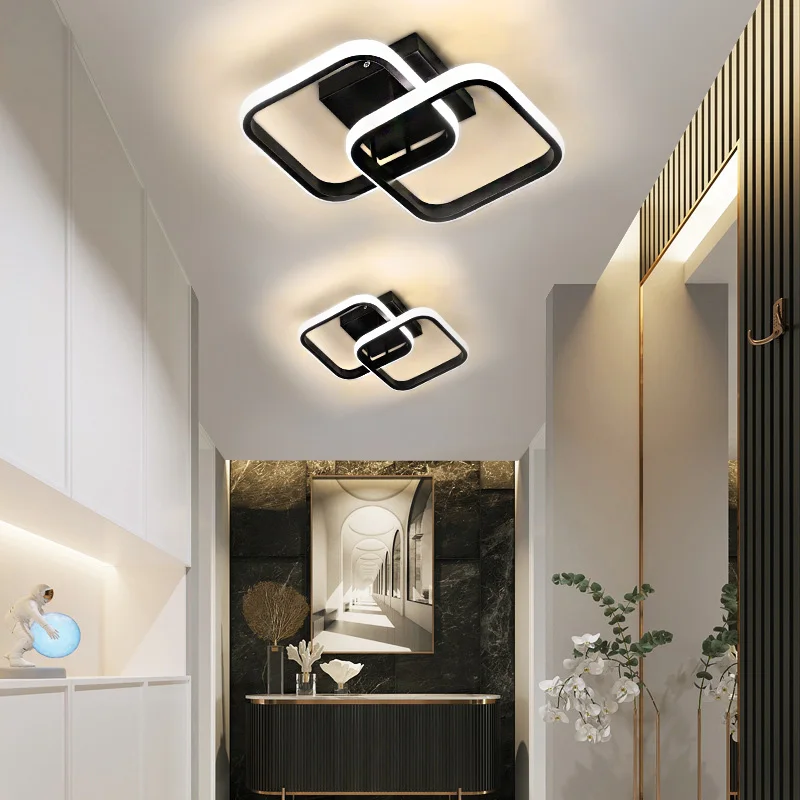 Estilo moderno lâmpada LED do teto para casa, iluminação interior, iluminação para corredor, corredor, varanda, quarto, sala de estar, escritório, brilho