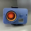 5 Speed 6000mAh Waist Fan, Multi-mode Flashlight Lights Include SOS, 5V/2A Output & Input Charging for Phones Tablets Power Bank 2