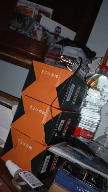 Aigo ICE CPU Cooler 2 4 6 Heat Pipes PC Radiator PWM 3PIN 90mm CPU Cooling Silent Rgb Fan For Intel 1700 1150 1156 1366 1155 AMD photo review