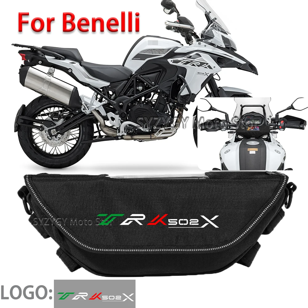 

For Benelli TRK 502x 502 Motorcycle accessories tools bag Waterproof And Dustproof Convenient travel handlebar bag