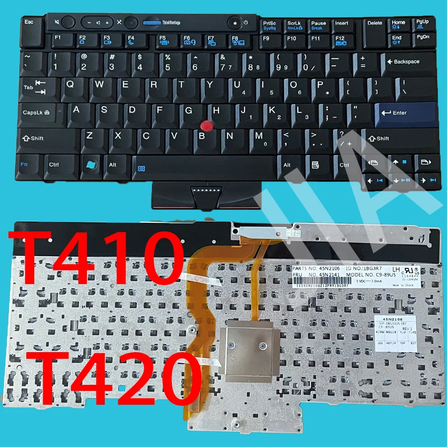 Tastiera Per Thinkpad T410 T420 X220 T510 T510I T520 T520I W510 W520 T400S T410I T420I X220I T410S T420S