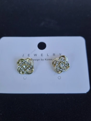 Light Luxury Zircon Stud Earrings photo review
