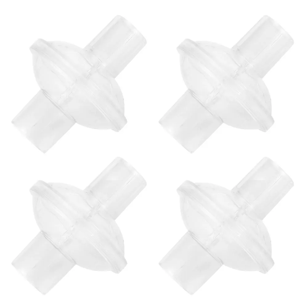 

4 Packs Sleep Apnea Snoring CPAP Bacterial Viral Filter For Breathing Mask Tube Hose Machine Accessories Improves Air Quality