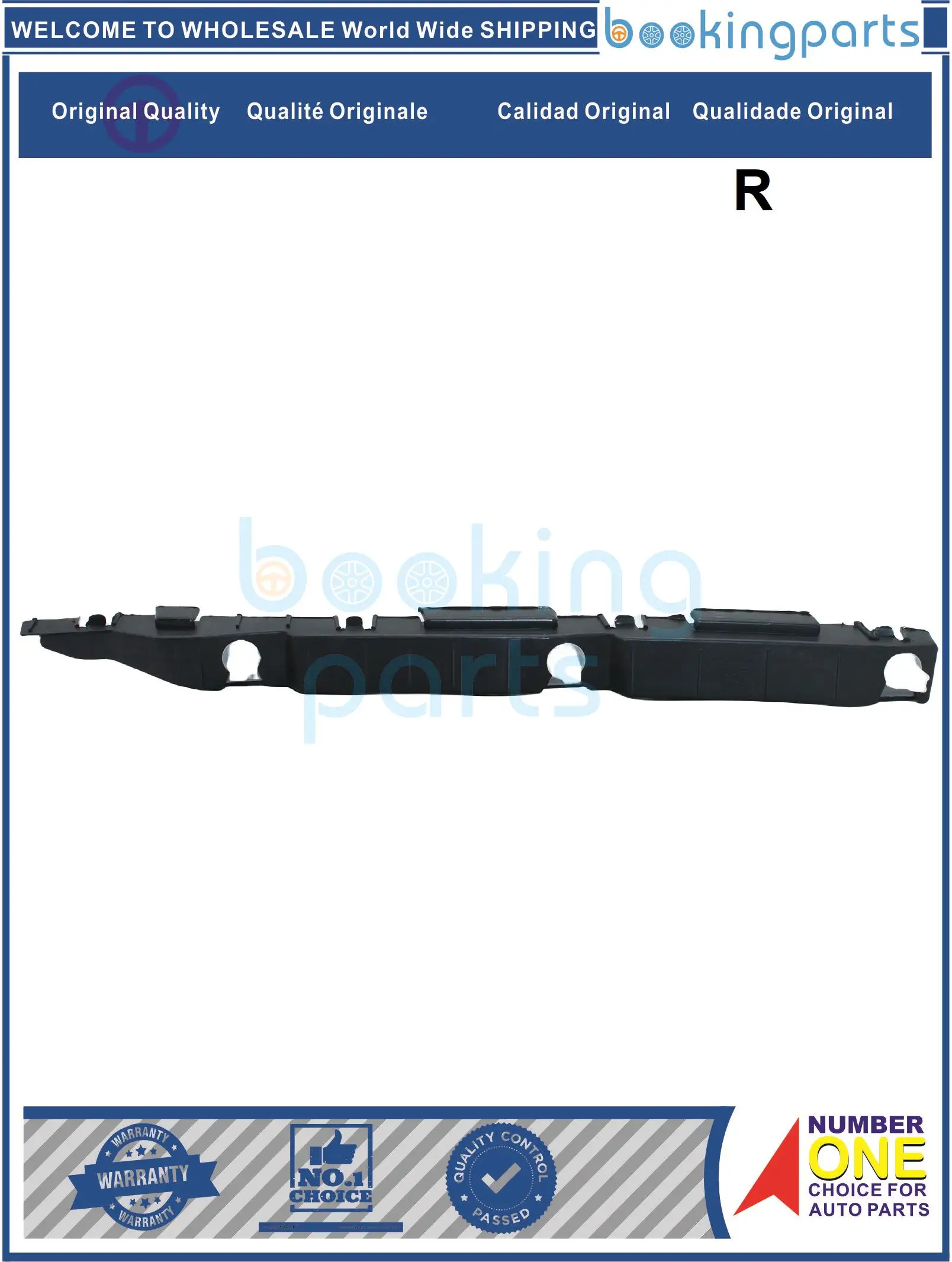 

BUR73657(R),866191E000 Bumper Retainer Bracket For HYUNDAI ACCENT '06- '10 [SIDE]