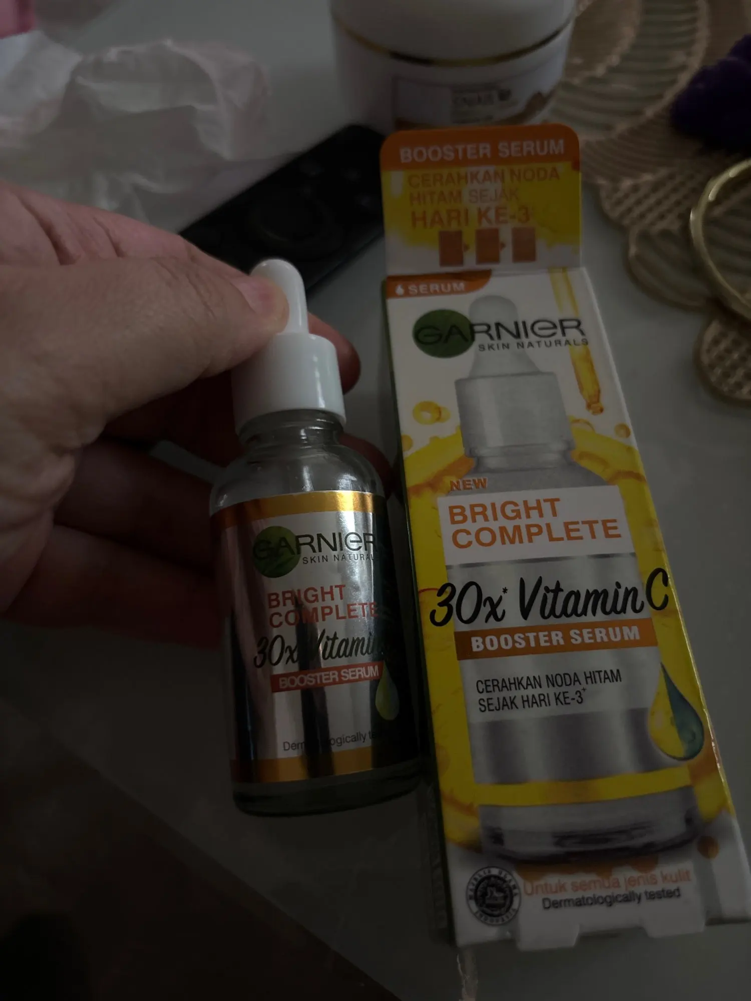 Garnier Whitening Essence photo review