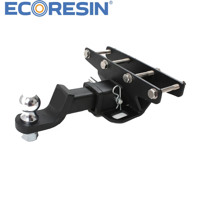 Rear Tractor Trailer Hook Towing Hitch Steel Rescue 4*4 Jeep Solid Bumper For Wrangler JK JL 2007-