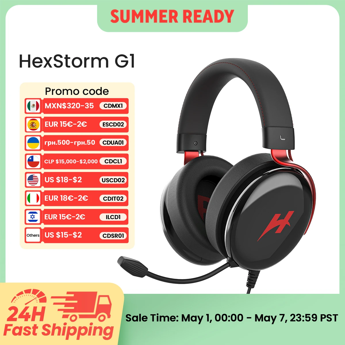 HAYLOU HexStorm G1 Kabelgebundener Gaming-Kopfhörer 7.1 Surround Sound 50mm Dual-Treiber Esports Gamer-Headset mit Mikrofon für PS4 PS5 PC - AliExpress 44