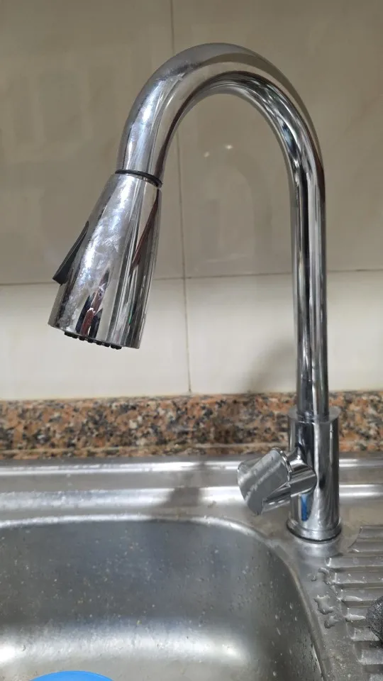 Wanmivezlo Pull Out Kitchen Faucet - Matte Black photo review