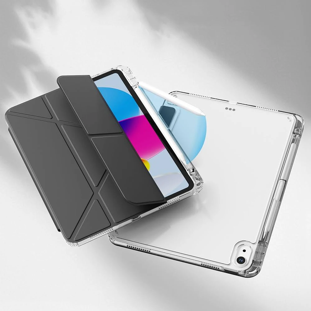 Sleek Y-Fold Acrylic Tablet Protective Cover